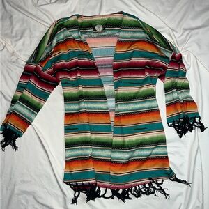 Double D Ranch Pachamama Serape Kimono